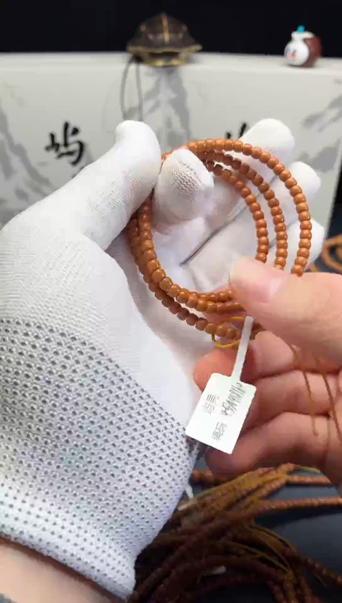 手串/手链橄榄核乐**?4.5的108