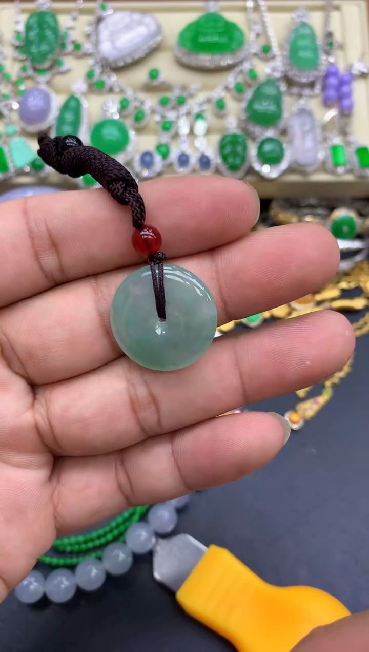 颈饰未镶嵌翡翠130-中国好珍宝