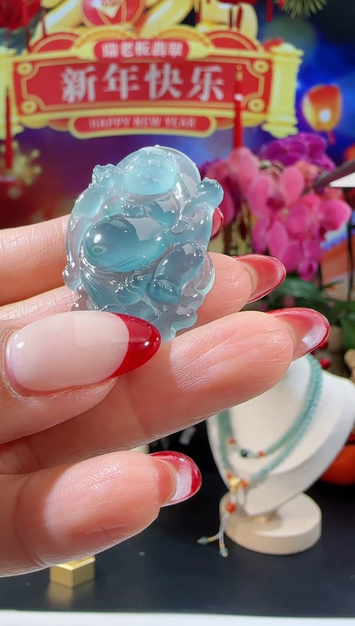 【闪购商品】翡翠吊坠(不含链)未镶嵌佛多样性发一