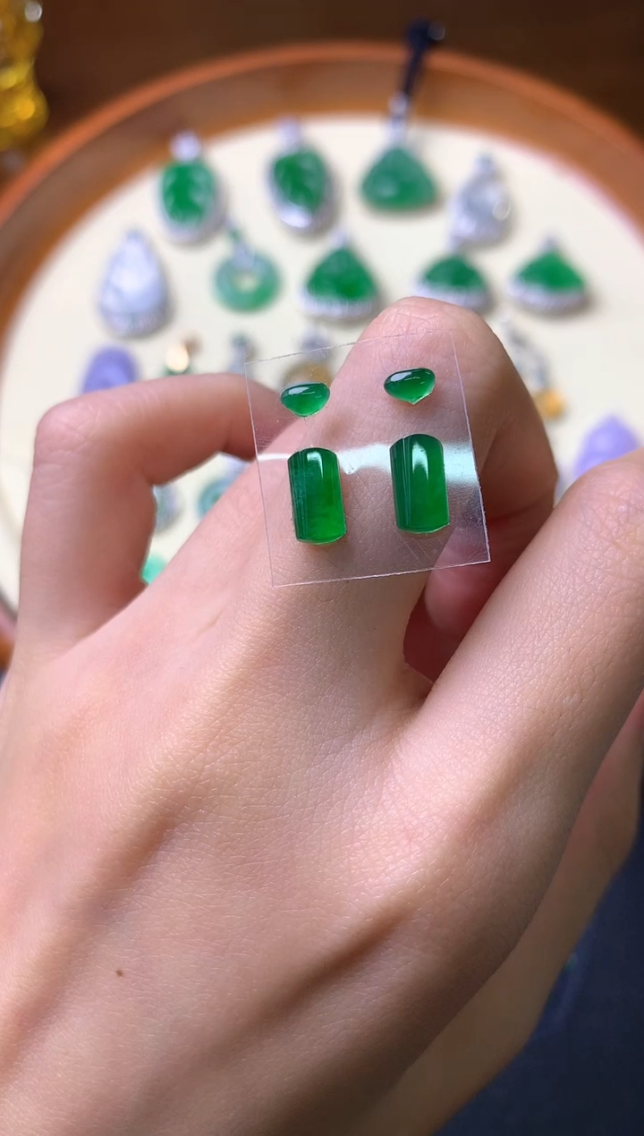 【闪购商品】定制翡翠未镶嵌裸石（镶嵌定制）