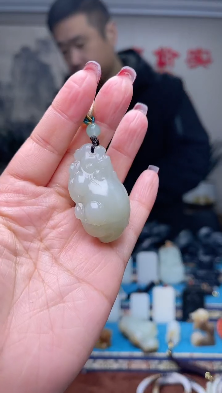 【闪购商品】和田玉挂件未镶嵌1