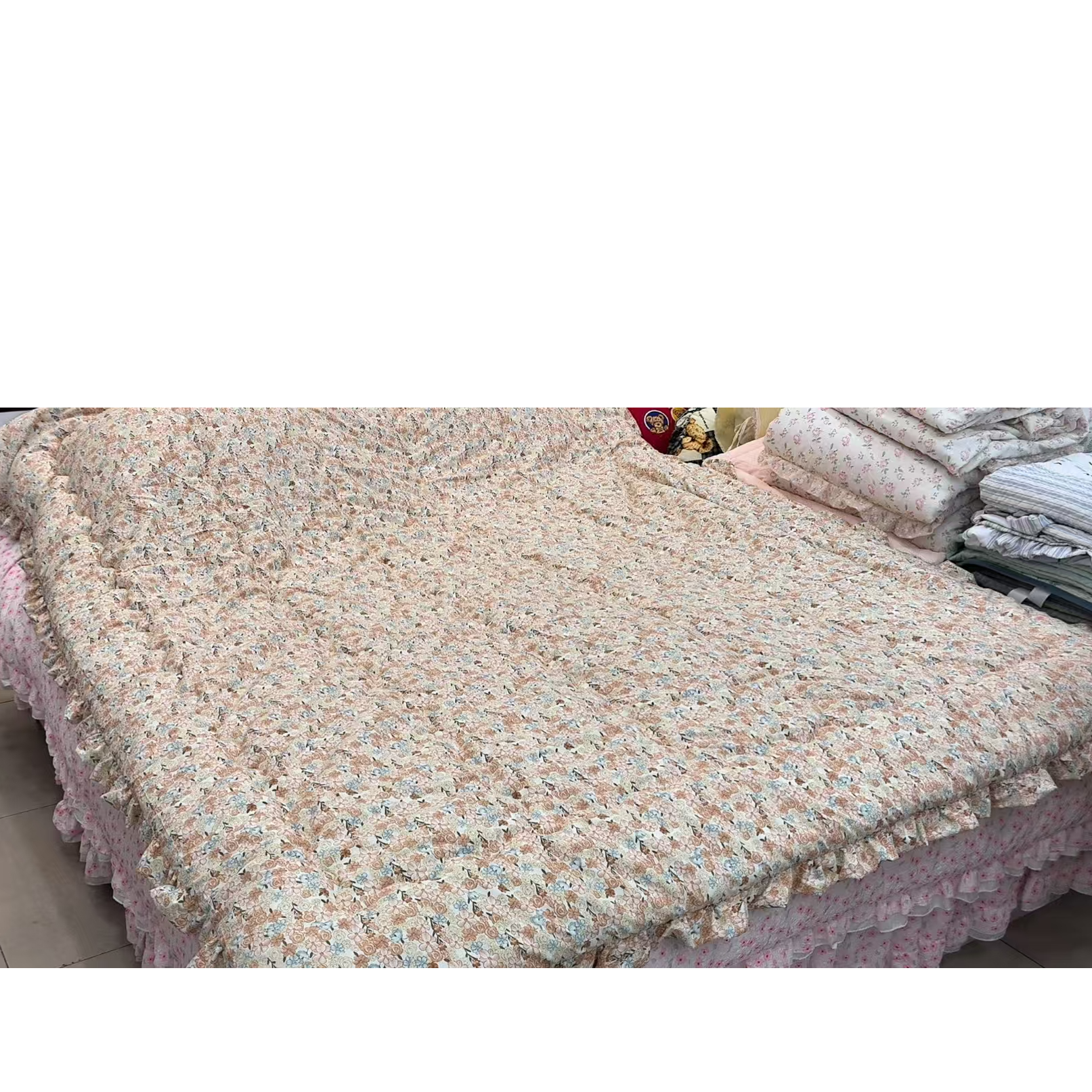 新款韩国碎花榉木被（아로아）