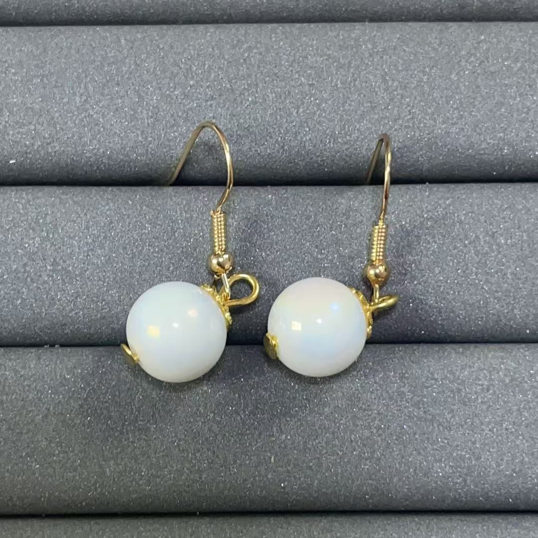 宝阁甄选白耳钩132