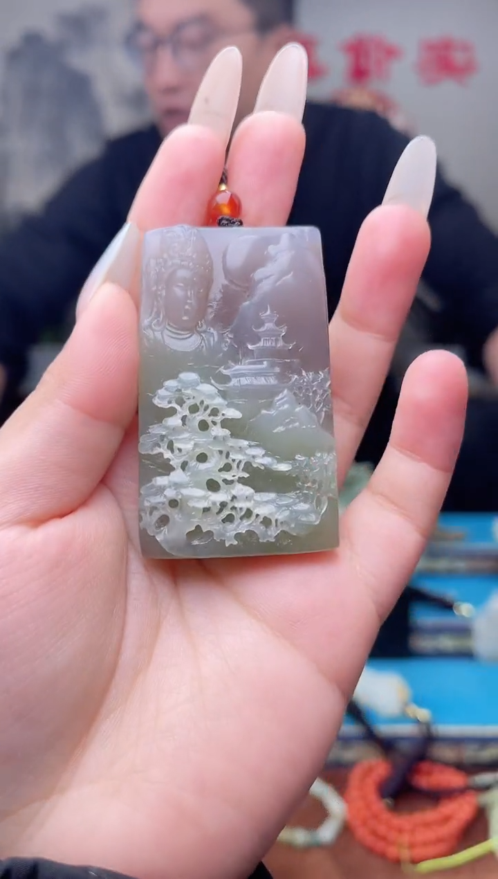 【闪购商品】和田玉挂件未镶嵌1