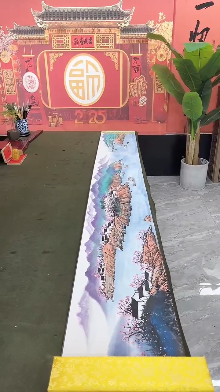 【闪购商品】书法书法精品  满园桃花