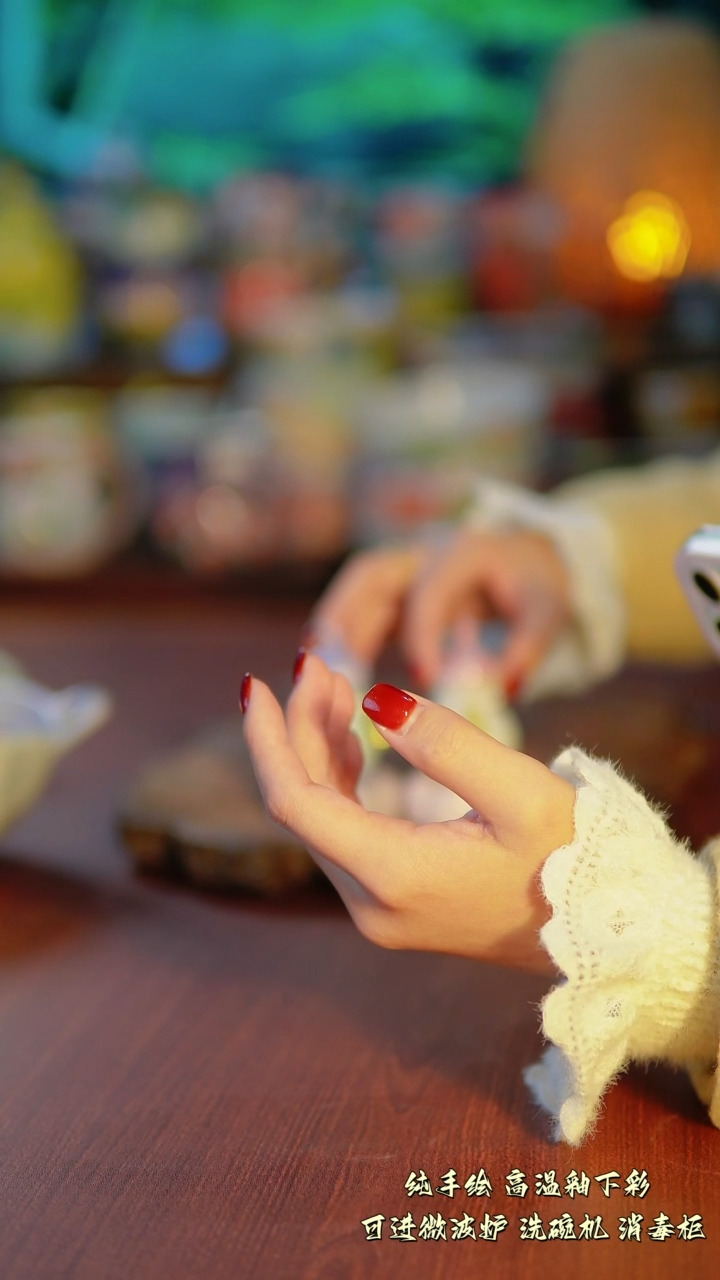 陶景德镇手绘陶瓷（随机发1只）