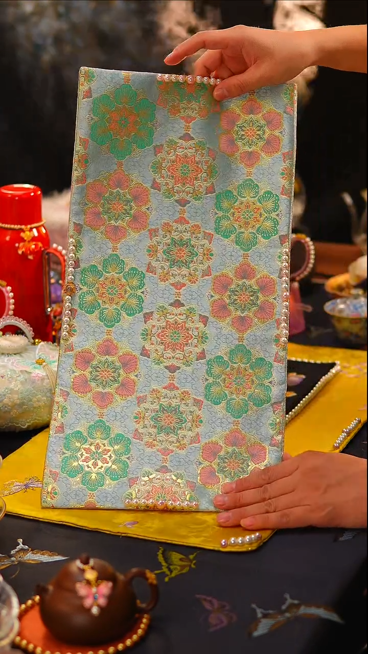 082茶席茶席50x25cm