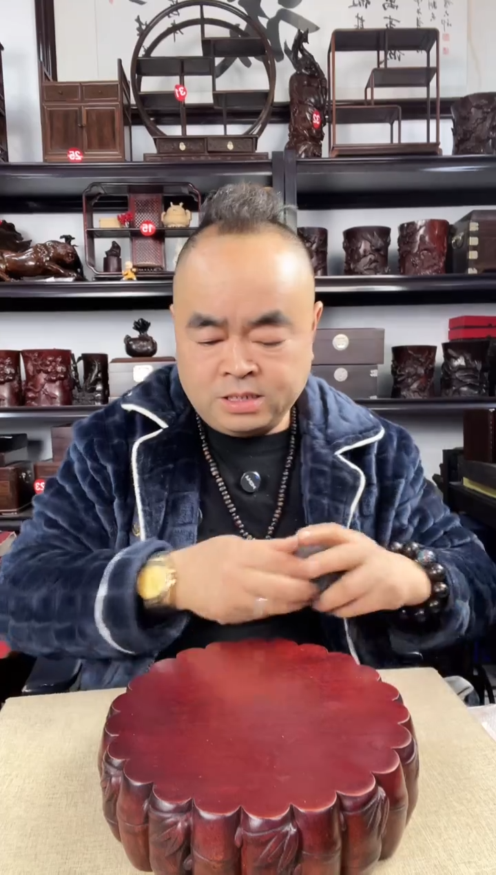 木161瑕疵老李红木工艺品