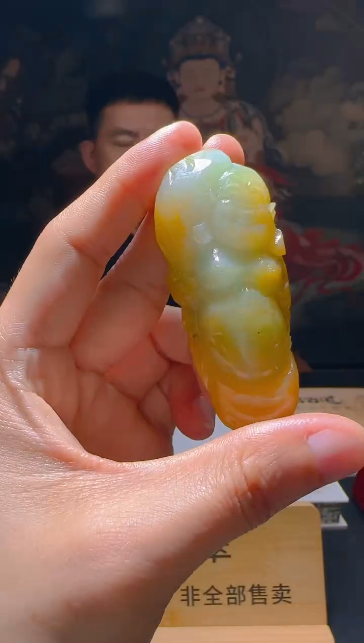 【闪购商品】定制翡翠未镶嵌L-@@QJSXJ224009