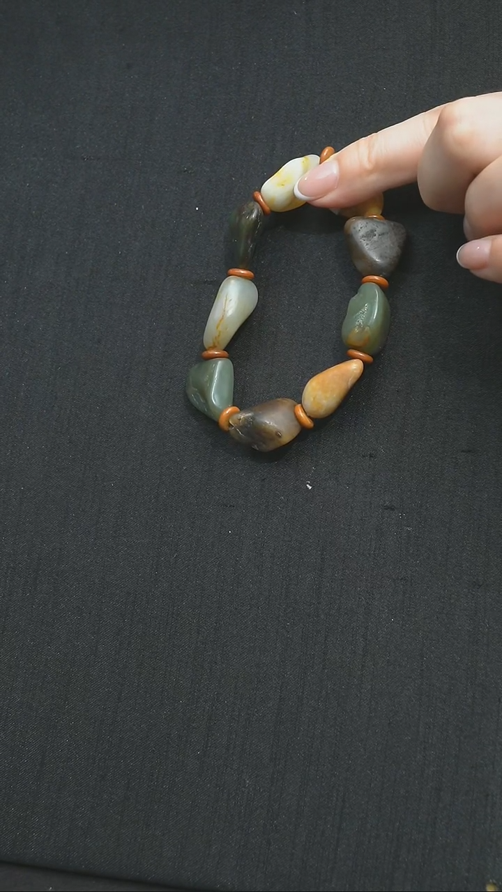 手链未镶嵌和田玉.****.手链 未镶嵌 和田玉 .*