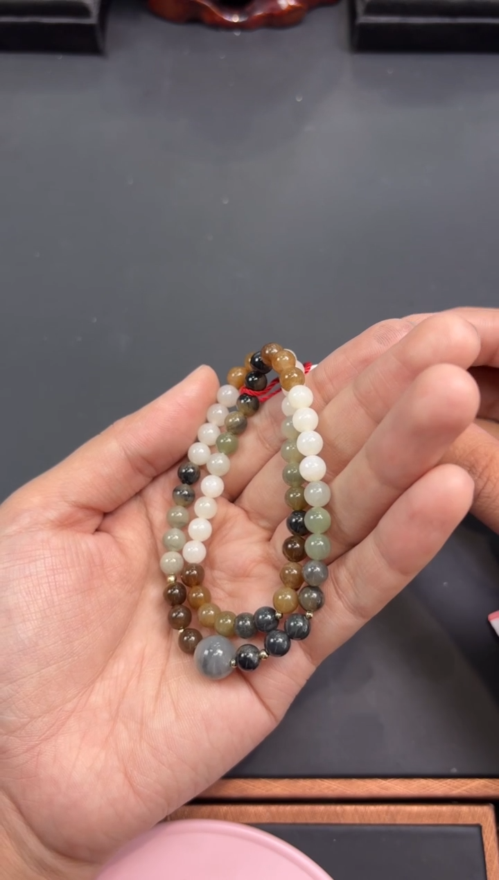 【闪购商品】和田玉项链未镶嵌若羌微色差卡6锁骨链