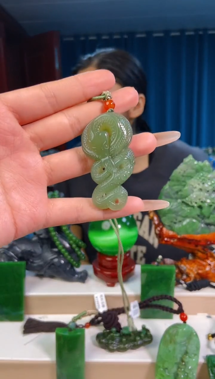 【闪购商品】和田玉挂件未镶嵌1