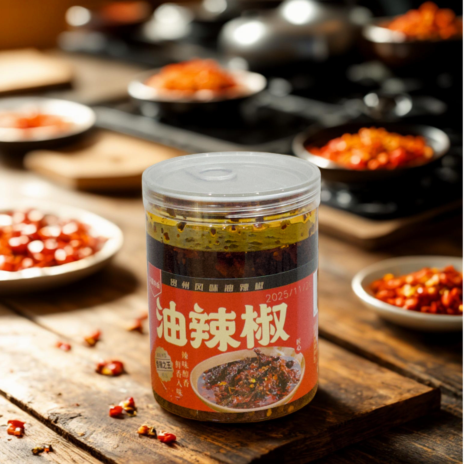 正宗贵州特产水城乌蒙羊肉粉红油辣椒拌面拌粉油辣椒