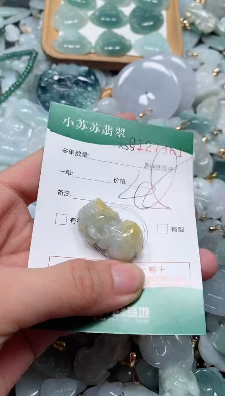 【闪购商品】翡翠颈饰未镶嵌闪购商品0127361