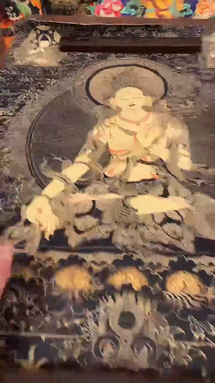 装裱画精美唐卡tk16003