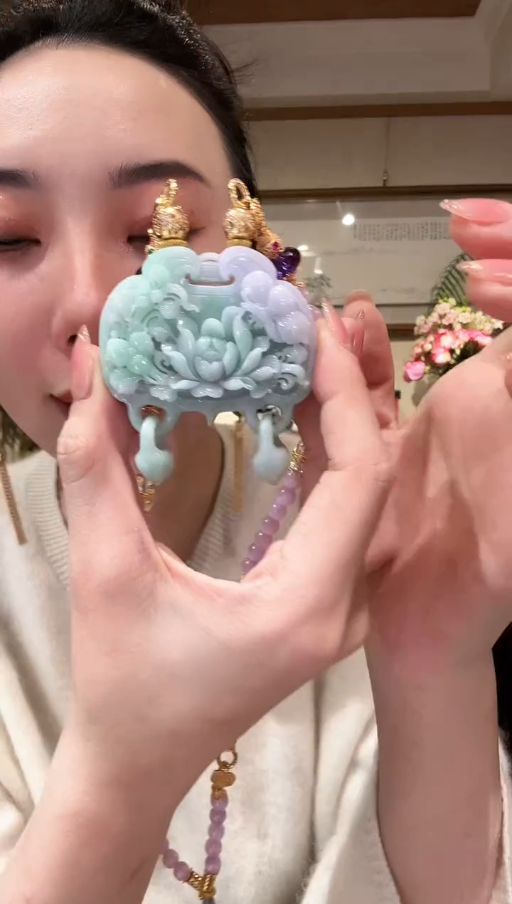 【闪购商品】翡翠颈饰未镶嵌国风