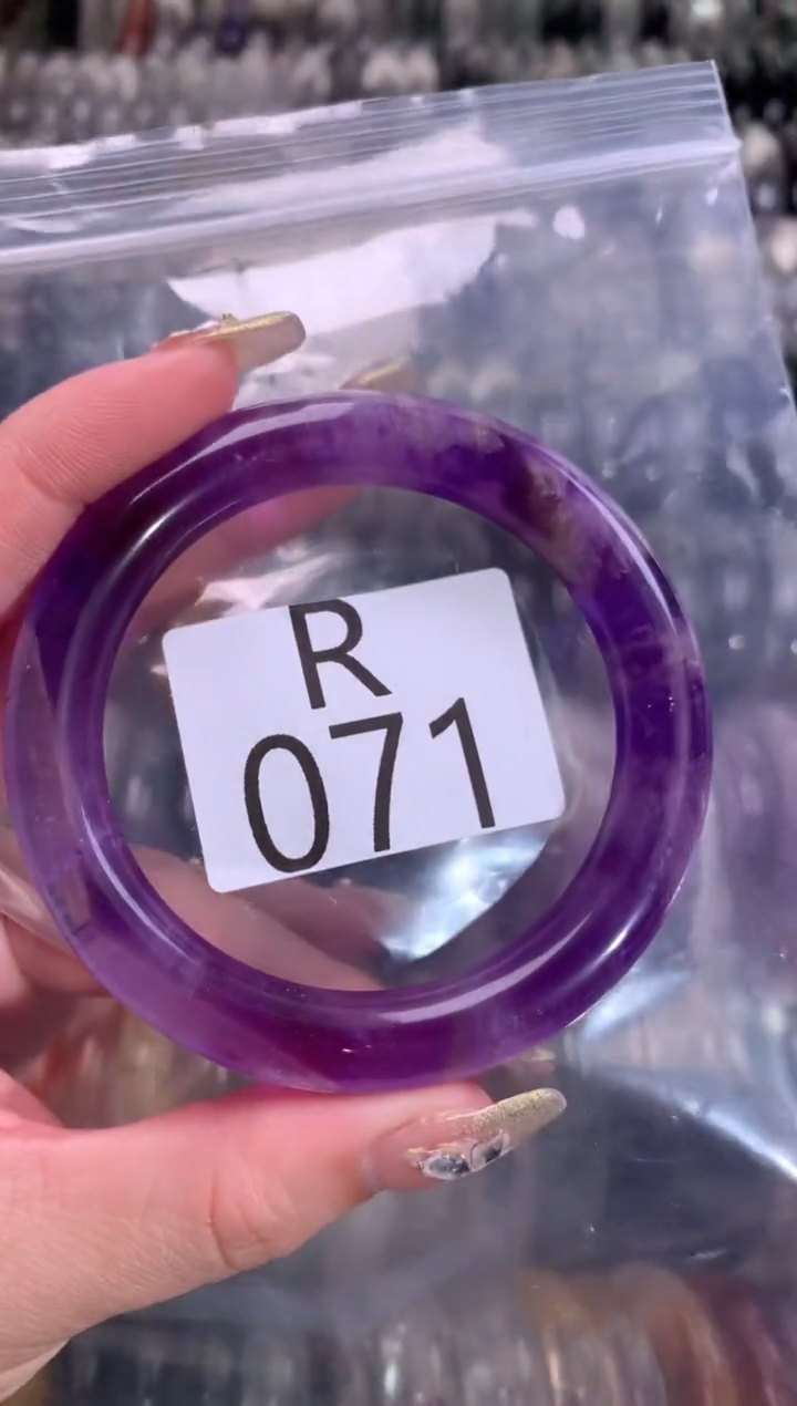 【闪购商品】水晶水晶手镯未镶嵌071-55