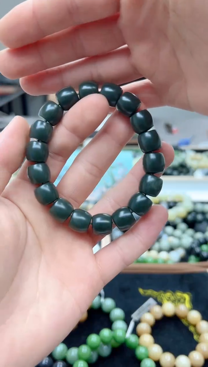 【闪购商品】和田玉手串未镶嵌12
