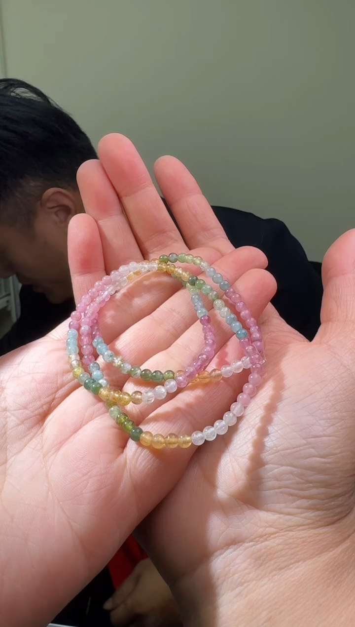 【闪购商品】碧玺手链未镶嵌多样性发一件726