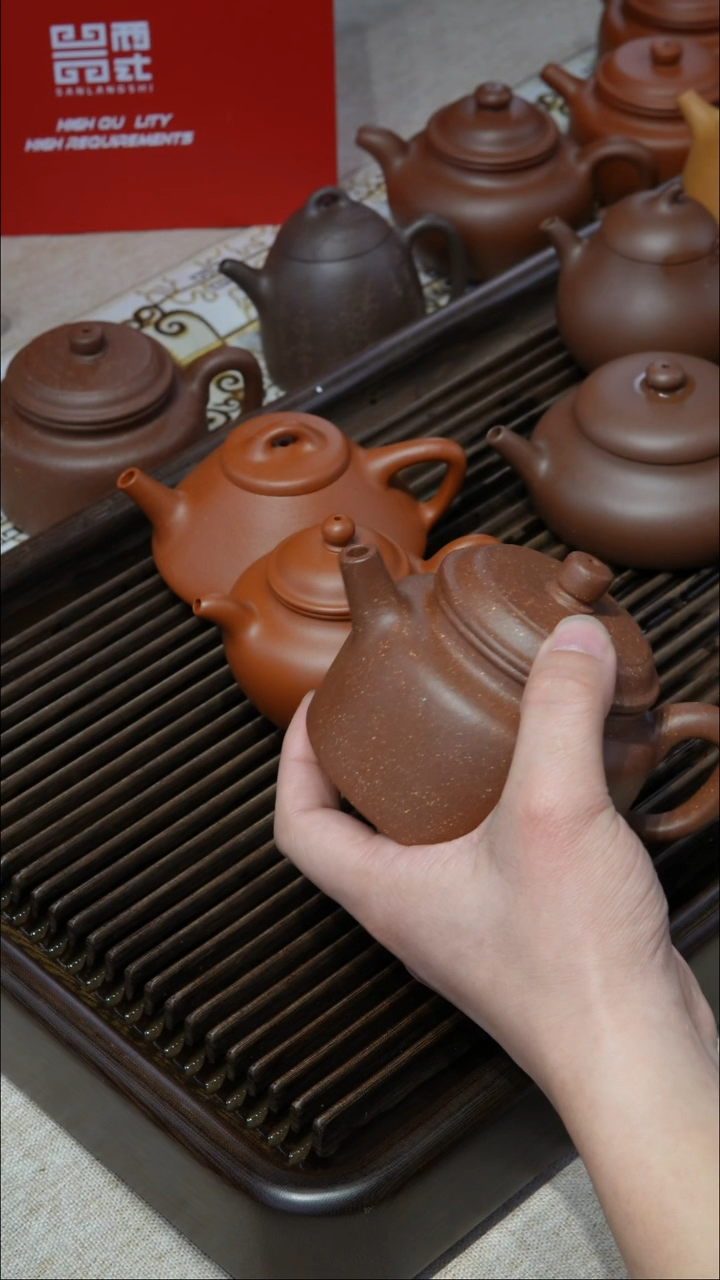 【闪购商品】紫砂茶壶手工泥 德钟240尺寸