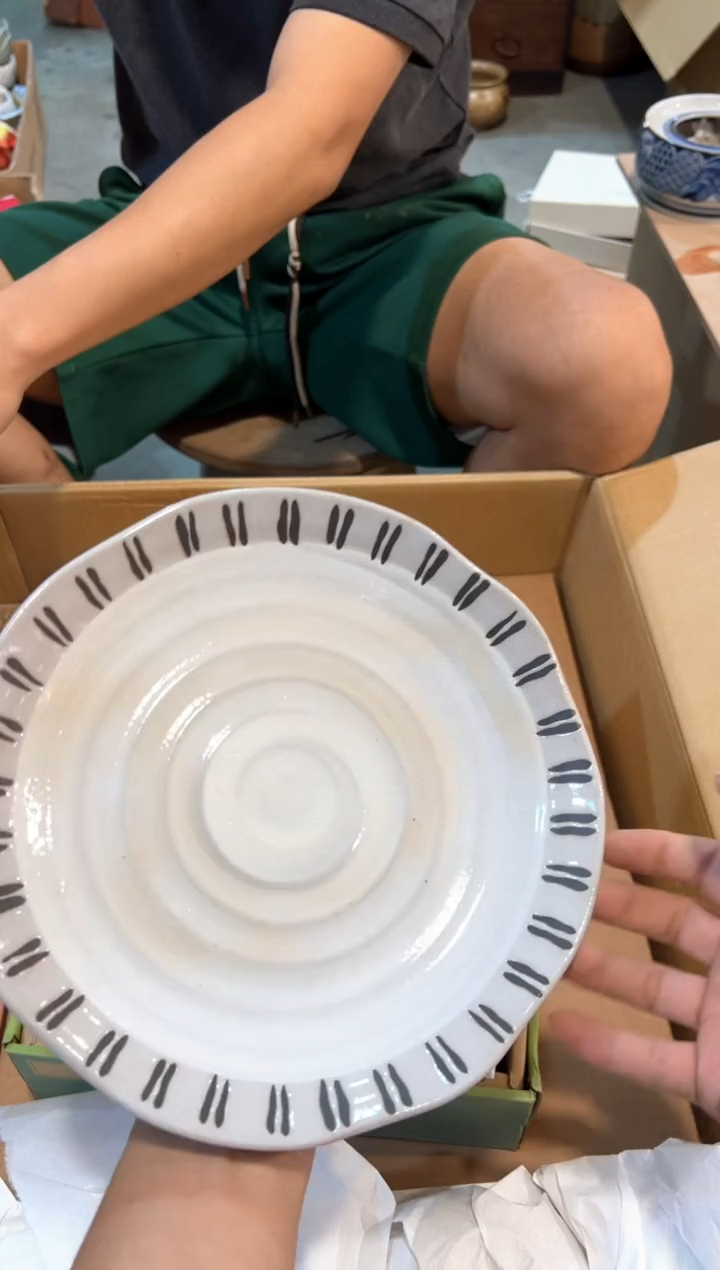 C3003中古瓷器 茶器周边/5片