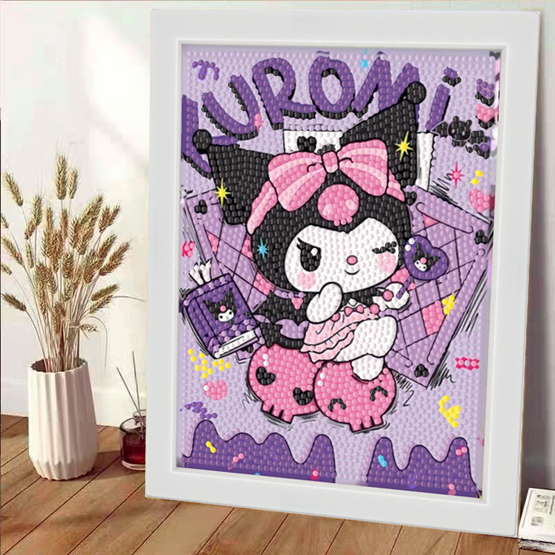 唐小七钻石画2025新款小件库洛米手工贴钻石绣满钻儿童学生画动漫