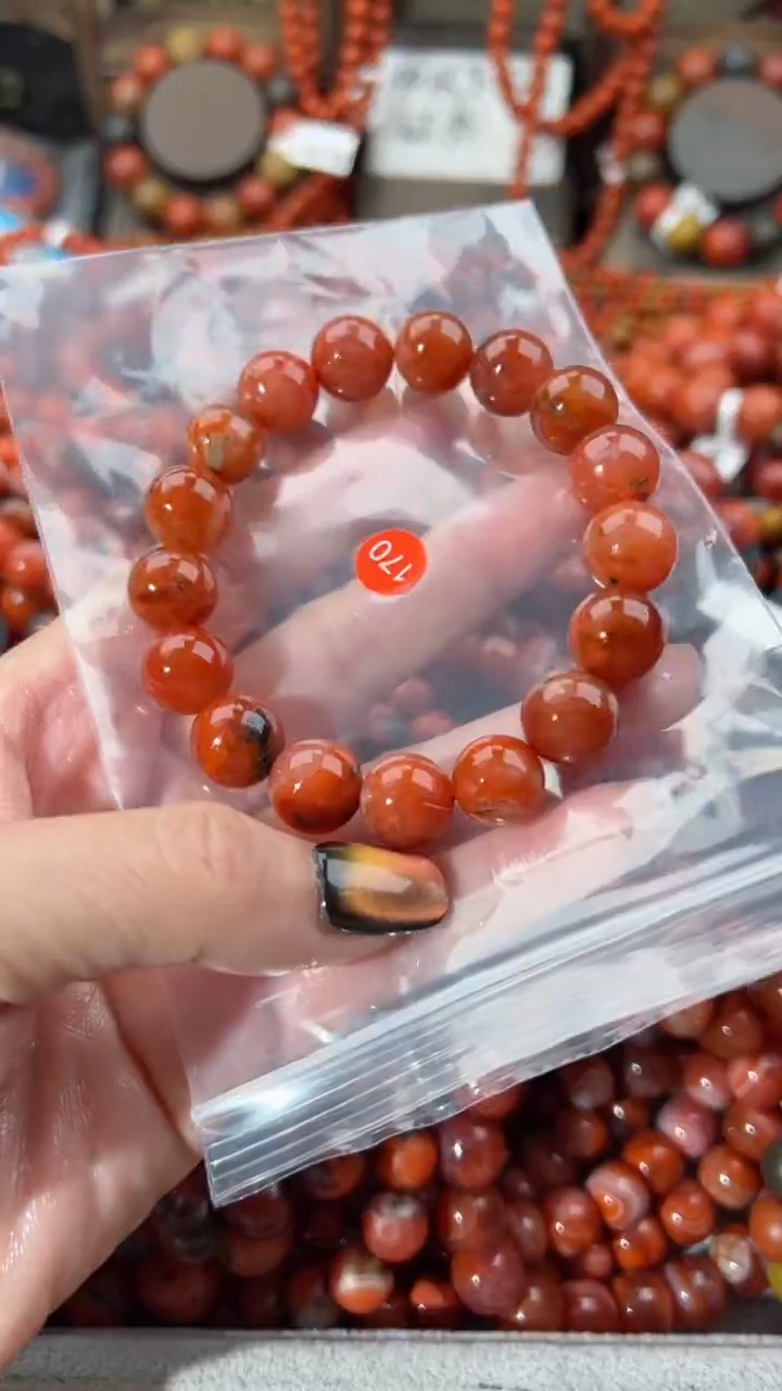 【闪购商品】南红玛瑙手串未镶嵌12