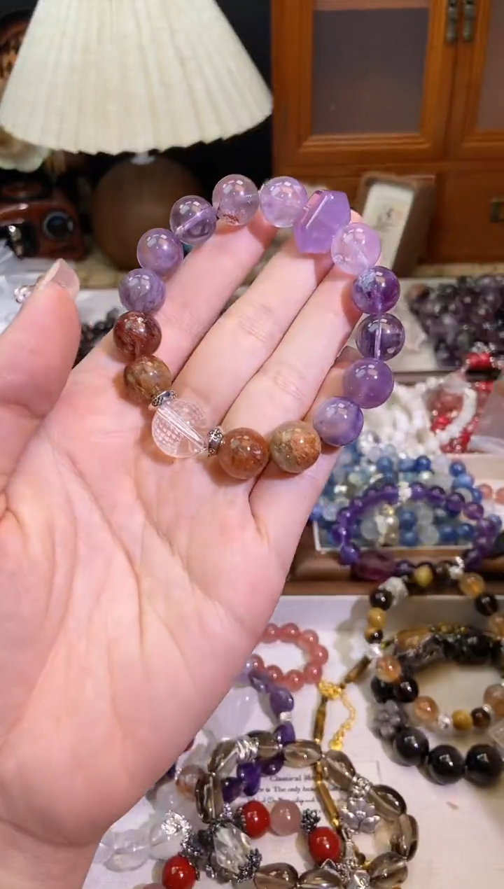 【闪购商品】水晶手链未镶嵌375手串