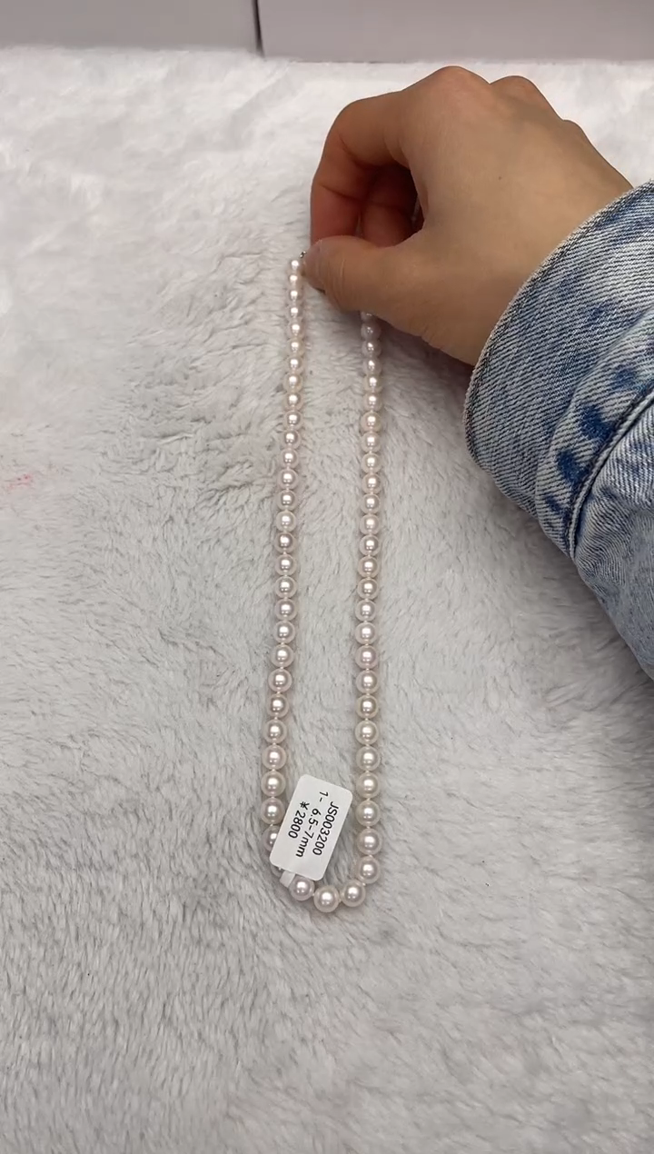 【闪购商品】海水珍珠颈饰未镶嵌AK6.5-7mm（多样性发一）