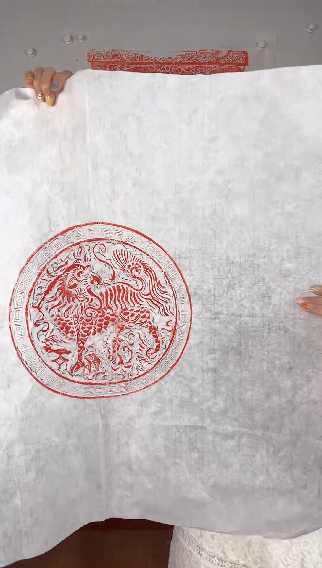 昌化石印石麒麟回首