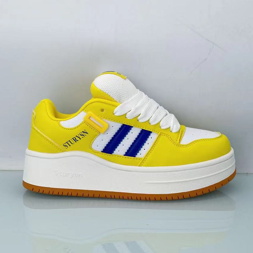 【一森家】新款时尚潮流舒适潮鞋运动休闲平底面包板鞋BY-237