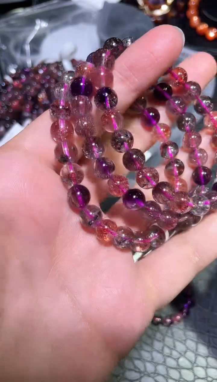 【闪购商品】水晶手链未镶嵌超七单圈A8（多样性发其一）