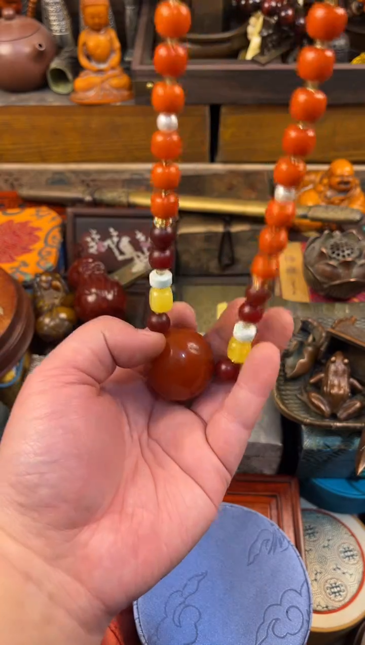 【闪购商品】琥珀颈饰未镶嵌二哥甄选哈哈哈哈