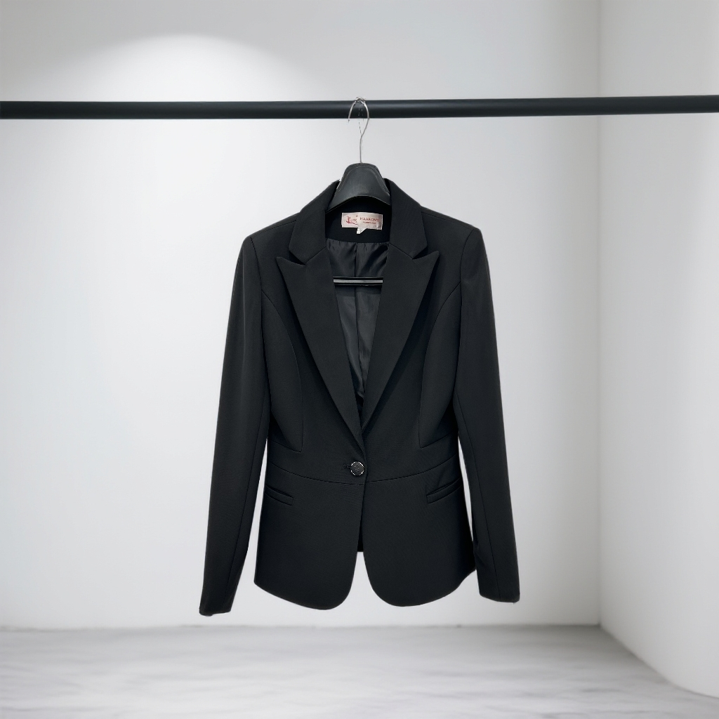 5021黑色女士单西装