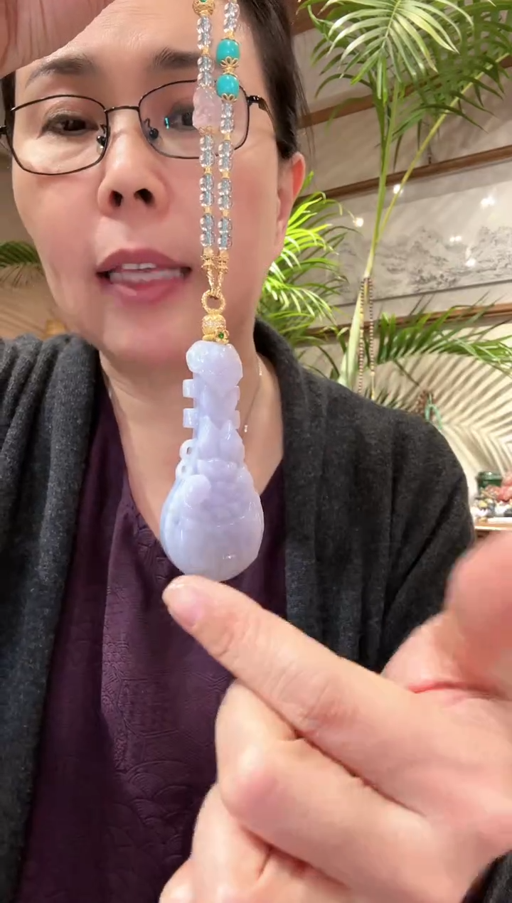 【闪购商品】翡翠颈饰未镶嵌国风