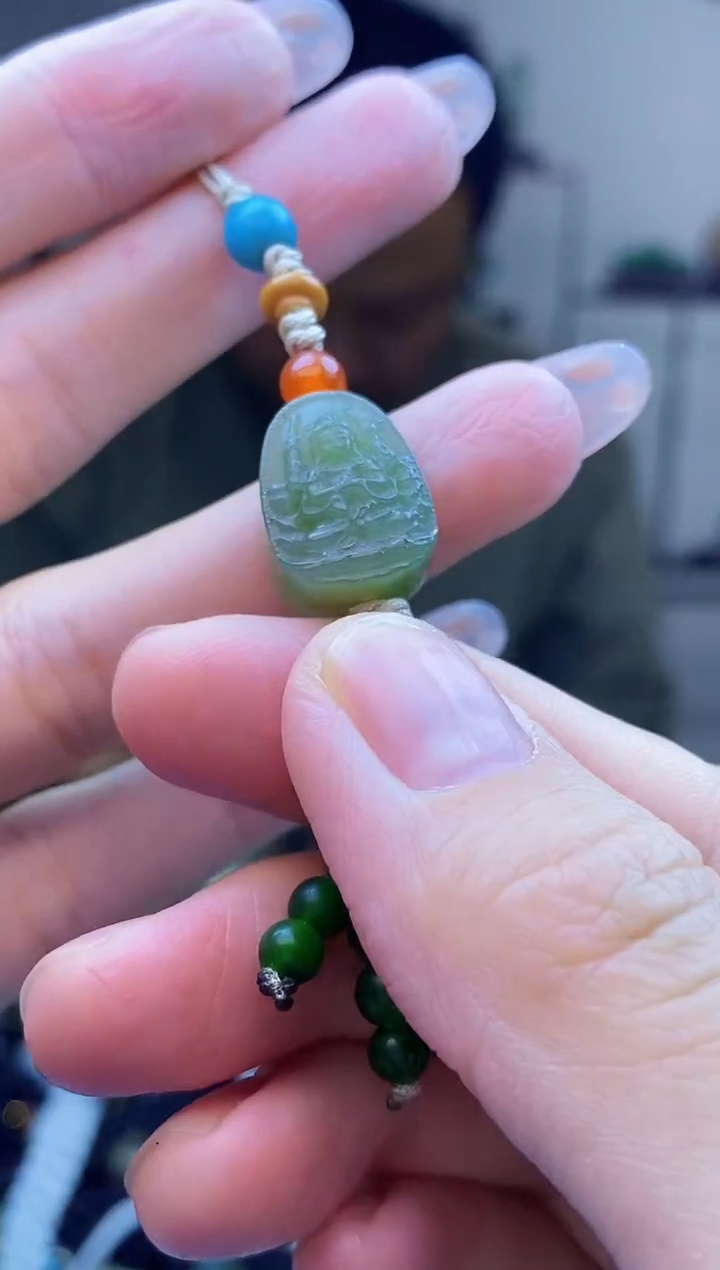 颈饰未镶嵌和田玉多样性发拍一发一