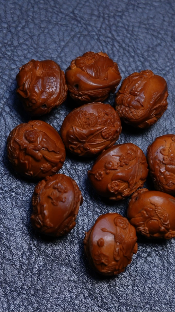 【闪购商品】橄榄核手串/手链宋水官风景罗汉