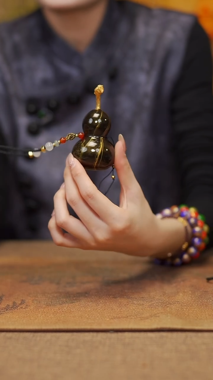 【闪购商品】543宴禾堂大漆脖挂葫芦68