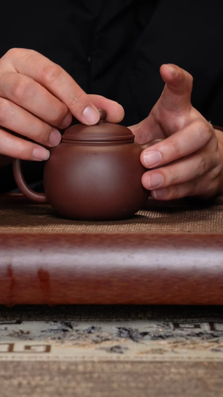 【闪购商品】紫砂茶壶微瑕匏樽底槽清半手工