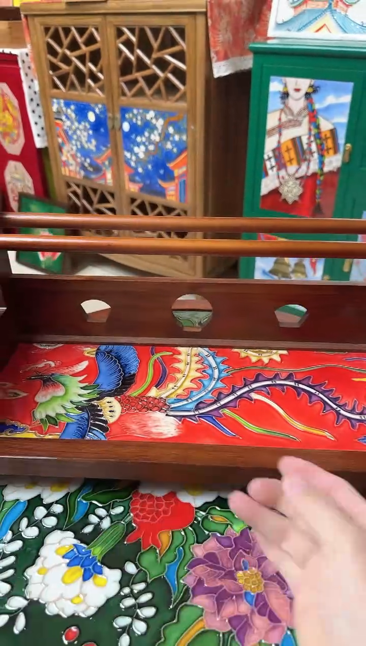 陶瓷  沥水架  红凤凰