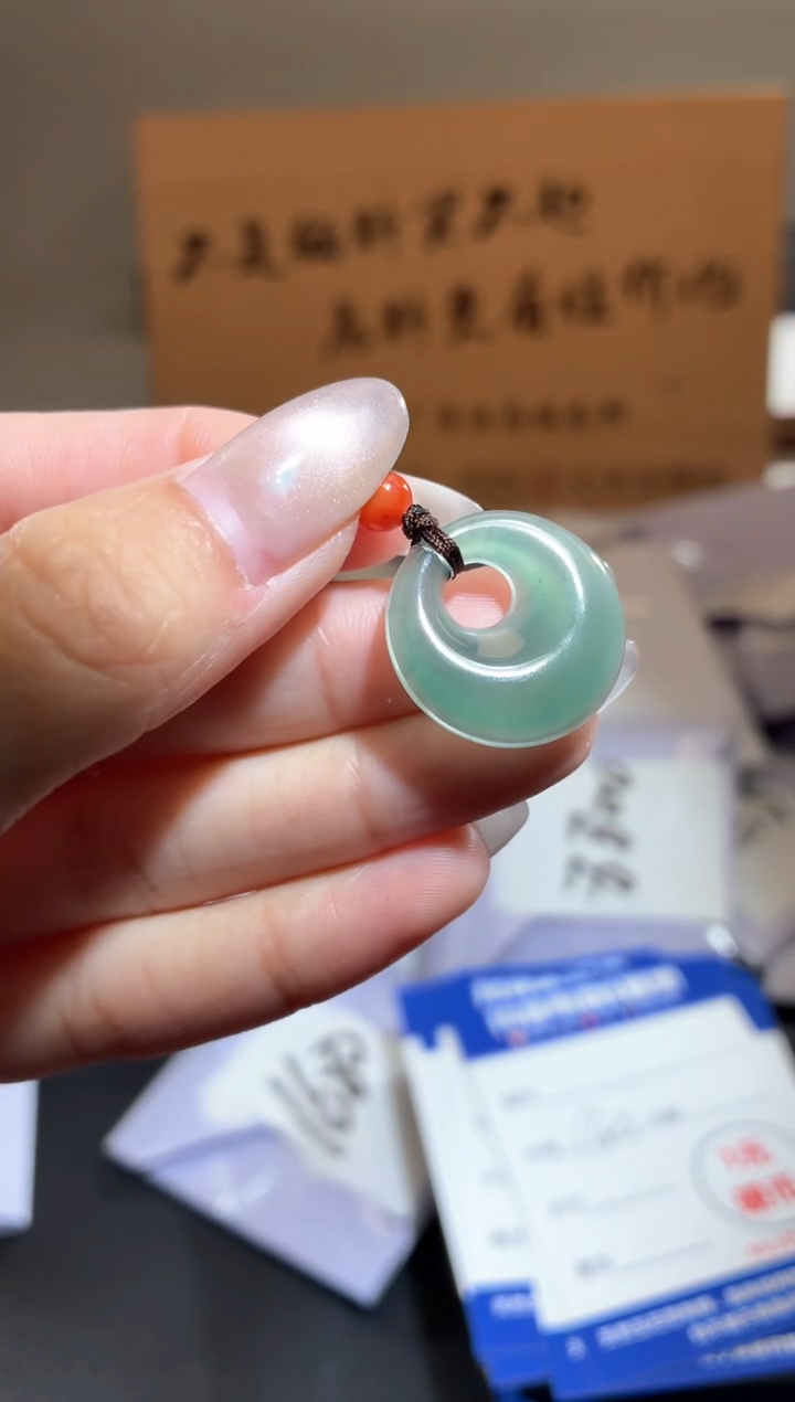 吊坠(不含链)未镶嵌翡翠扣子