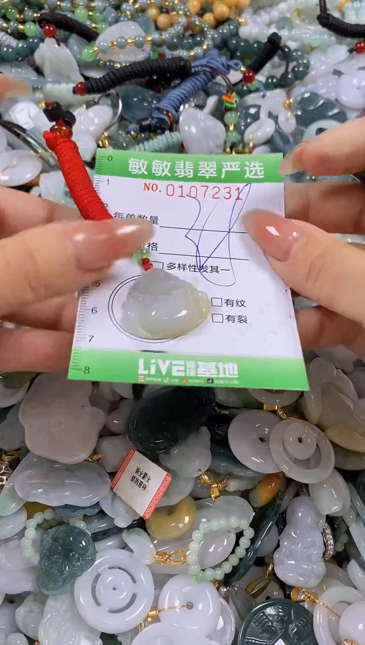 【闪购商品】翡翠颈饰未镶嵌闪购0107231