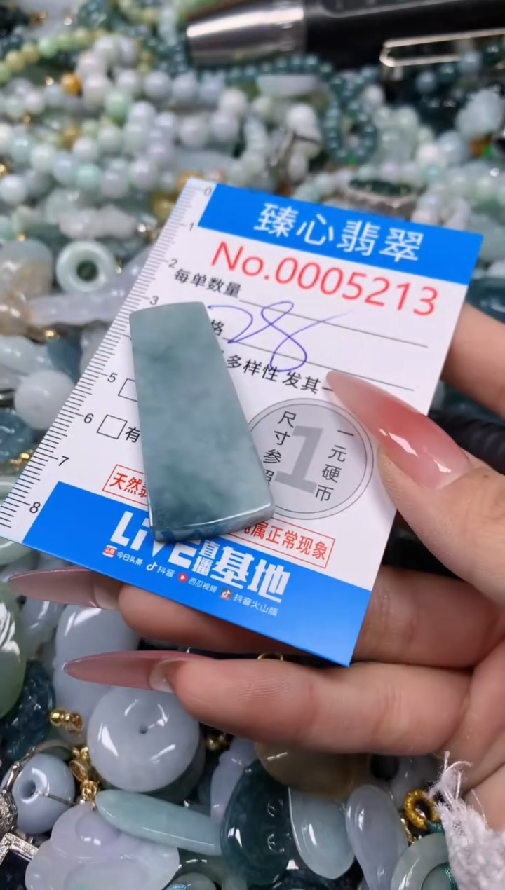 【闪购商品】翡翠颈饰未镶嵌含绳0005213