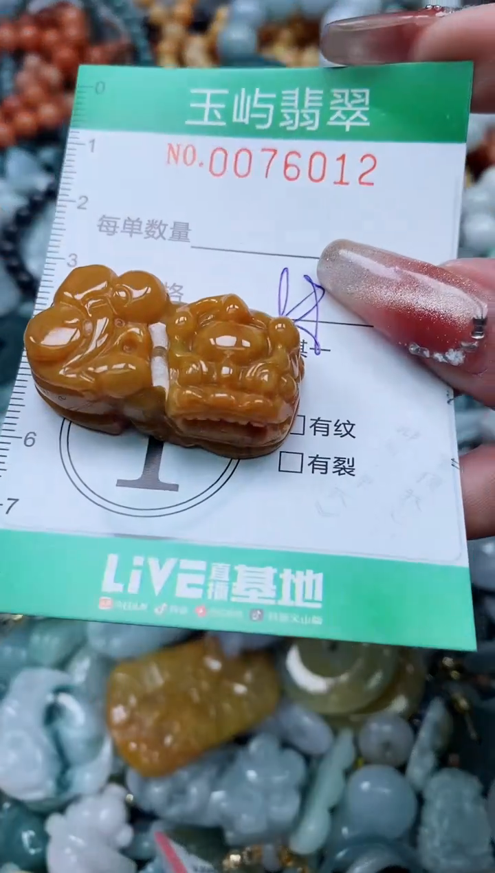 【闪购商品】翡翠颈饰未镶嵌闪购0076012