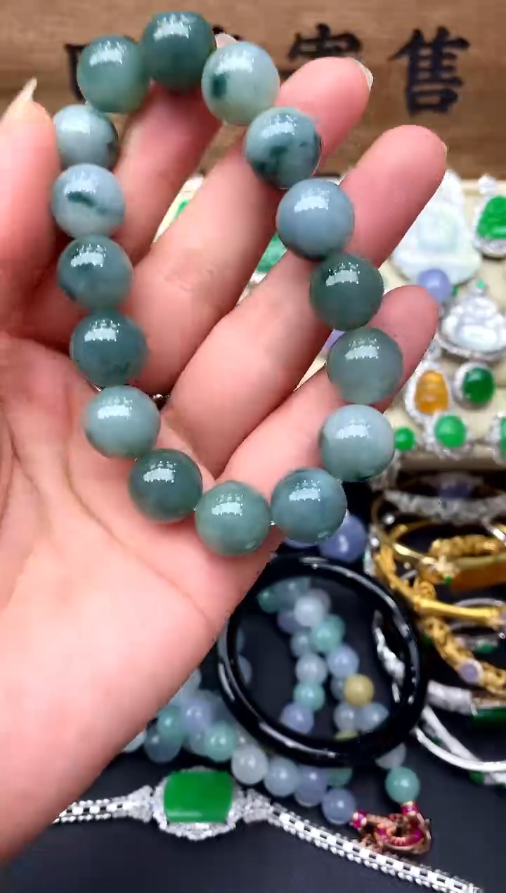 【闪购商品】翡翠手串未镶嵌96-中国好珍宝