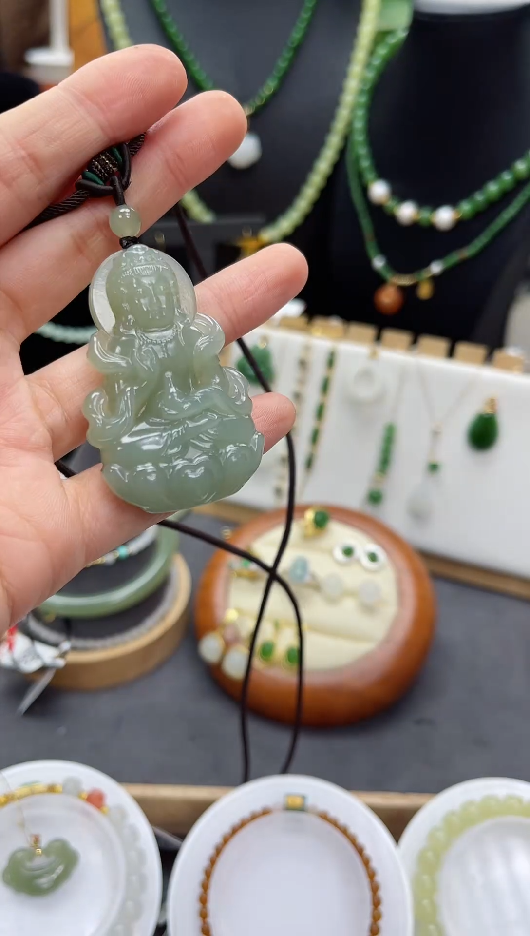 【闪购商品】和田玉吊坠未镶嵌OS