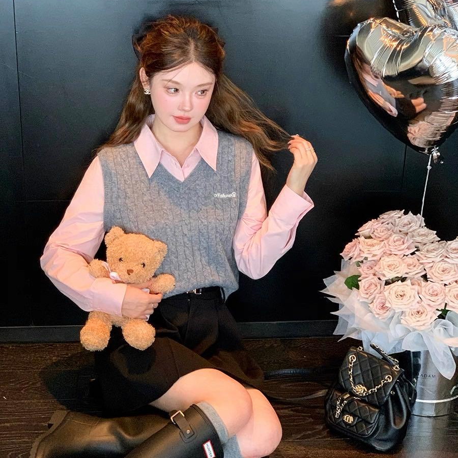 G衣长56    20020【甜心月牙】两件套