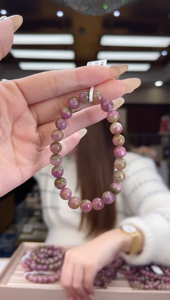 【闪购商品】碧玺/未镶嵌8mm+碧玺单圈29多样性发货