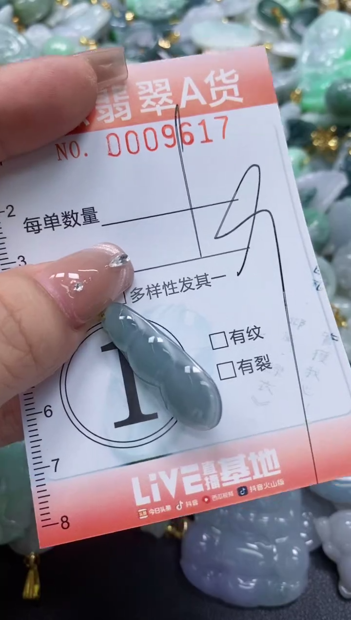 翡翠未镶嵌颈饰闪购0009617