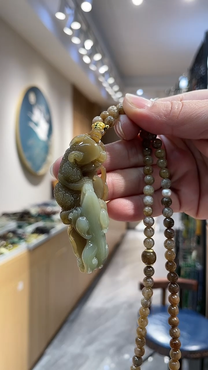 【闪购商品】和田玉颈饰未镶嵌吊坠